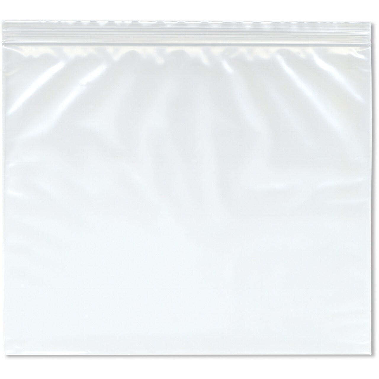 Plymor 12" x 10" (Pack of 100), 4 Mil Heavy Duty Zipper Reclosable Plastic Bags